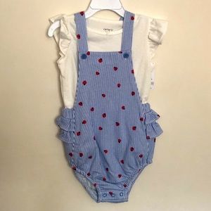 NWT 2 Piece 24month Romper